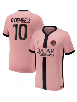 Moški Nogometna dresi replika Paris Saint-Germain Ousmane Dembele #10 Tretji 2024-25 Kratek rokav